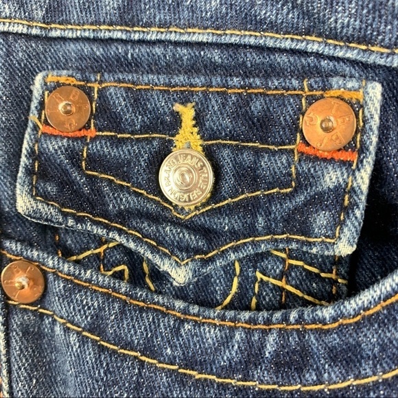 True Religion Varsity Letterman Bootcut Jeans - Picture 8 of 10